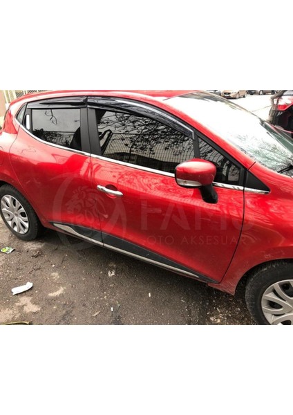 Renault Clio 4 Krom Aksesur Seti 8 Ürün 29 Parça 2012-2018 Paslanmaz Çelik (HB) modelleri
