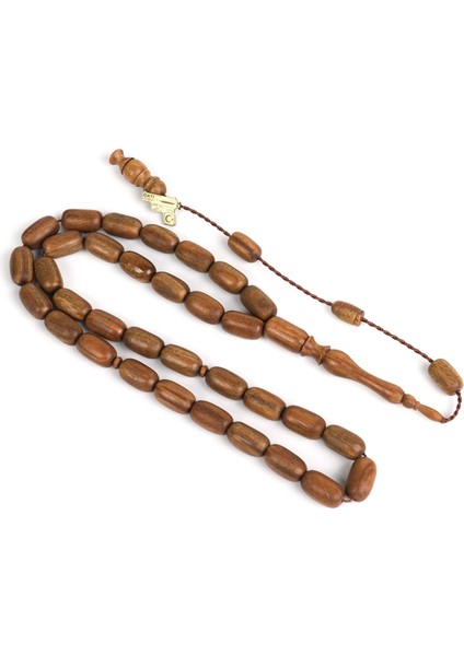Yeşil Plesenk Ağacı Kapsül Kesim 8x14 mm Tesbih