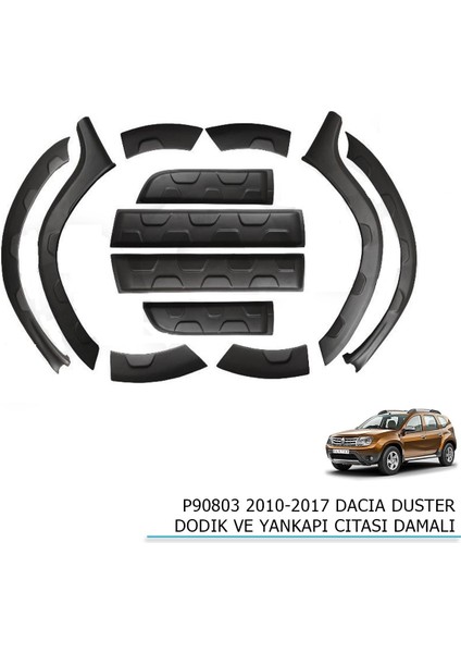 Dacia Duster Dodik ve Yan Kapı Çıtası Damalı 2010-2017 Arası