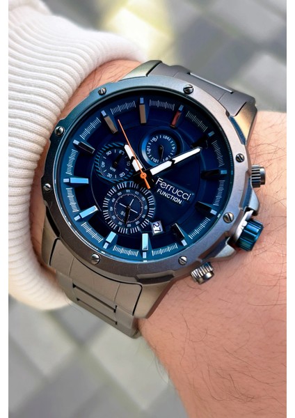 Function FCF.11710FM.02 Multi Fonksiyon Erkek Kol Saati 3 Atm Su Geçirmezlik