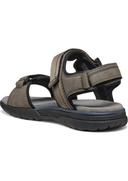 Erkek Gri U Spherica Ec5 B- Nbk Synt.le Çift Bantlı Kumaş Sandalet U55ELB000EKC1018 fiyatları