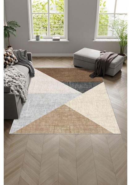 Dijital Baskılı Yıkanabilir Dot Taban Kaymaz Halı Yolluk Mutfak Salon Halısı Yolluğu (51)