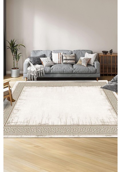 Dijital Baskılı Yıkanabilir Dot Taban Kaymaz Halı Yolluk Mutfak Salon Halısı Yolluğu (51)