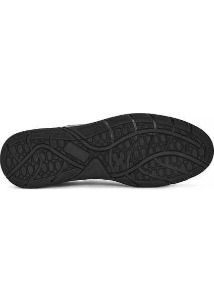 Erkek Siyah Deri Casual Loafer 25SFD711218