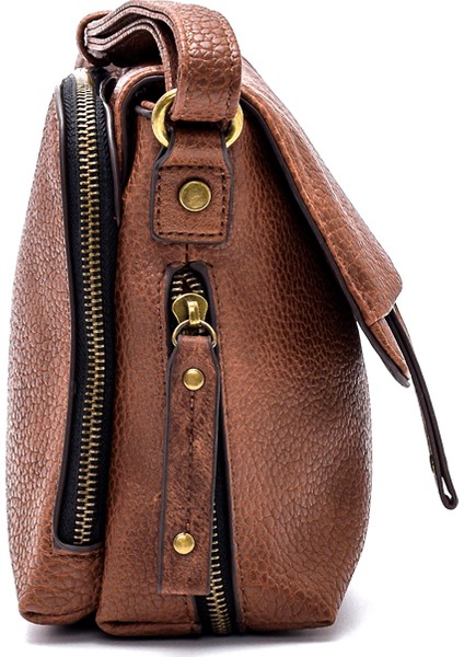 Kadın Camel Uzun Askılı Çapraz Çanta 25SBD2430FT