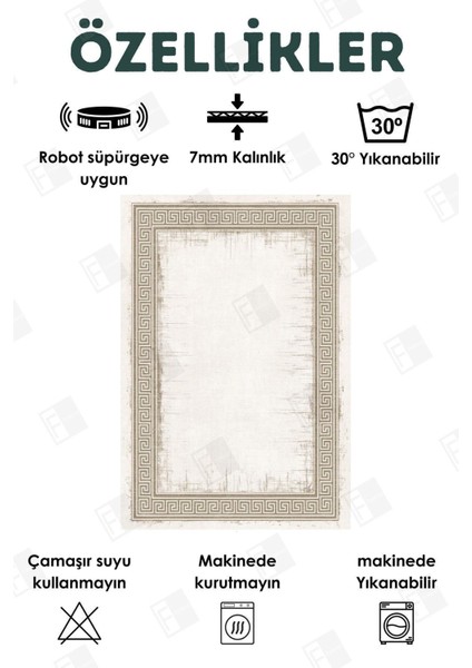 Dijital Baskılı Yıkanabilir Dot Taban Kaymaz Halı Yolluk Mutfak Salon Halısı Yolluğu (51) fiyatları