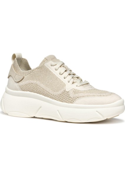 Kadın Vizon D Nebula 2.0 x A - Knit.tex + Su Bağcıklı Kumaş Sneaker D55NHA09T22C6738 modelleri