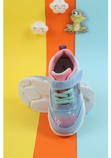 Özel Tasarım Tam Ortapedik Esnek Hava Alabilen Çocuk Spor Ayakkabısı Özel Gün Sneaker Yeni Sezon