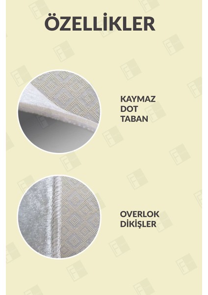Dijital Baskılı Yıkanabilir Dot Taban Kaymaz Halı Yolluk Mutfak Salon Halısı Yolluğu (51)