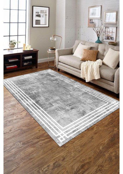 Dijital Baskılı Yıkanabilir Dot Taban Kaymaz Halı Yolluk Mutfak Salon Halısı Yolluğu (51)