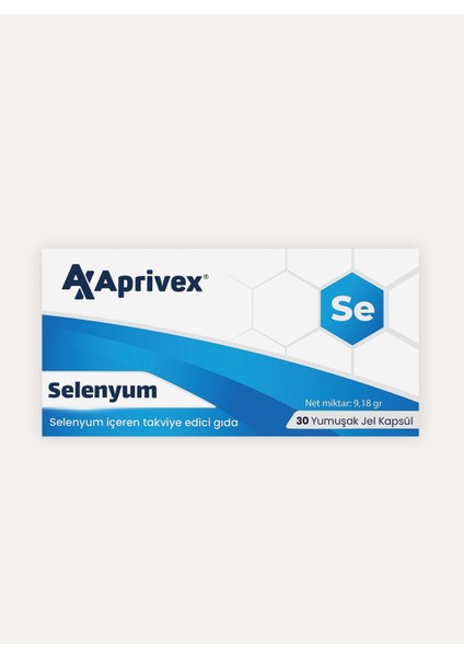 Selenyum 30 Yumuşak Kapsül
