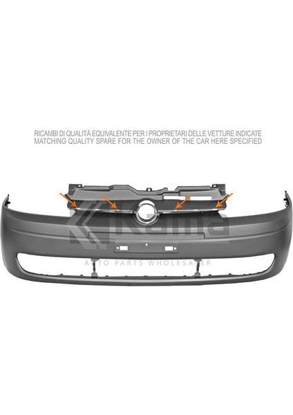 1400287 Tampon Ön (Astarlı) Opel Corsa-C 01- / Combo-C 01- Tüv Belgeli Ithal