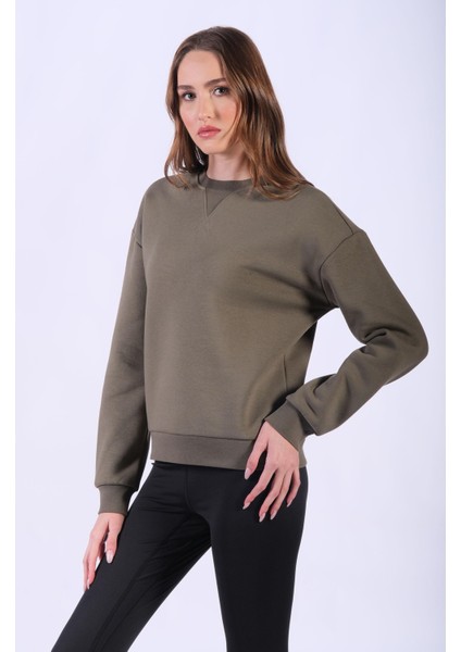 Regular Fit Arka Baskı Detaylı Sweatshirt fiyatları
