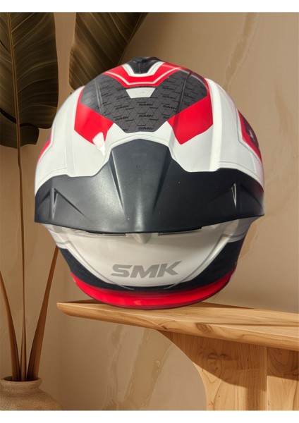 Gullwing Tourlaader Kırmızı/beyaz Çene Açılır Kask