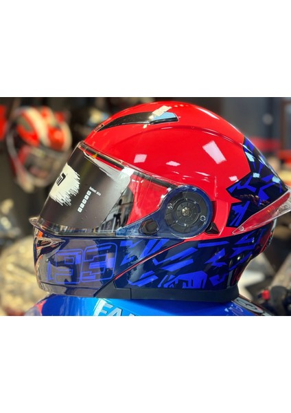 965 Fr 93 Güneş Vizörlü Motosiklet Kask modelleri