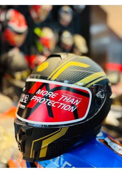 869 Blade Fullface Motosiklet Kaskı (Siyah-Gold) fiyatları