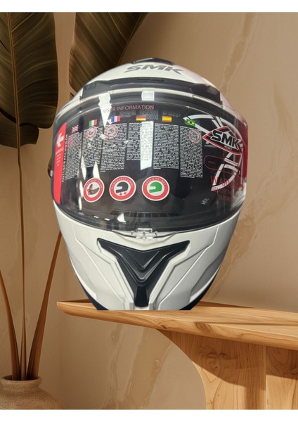 Typhoon Blank Kapalı Kask