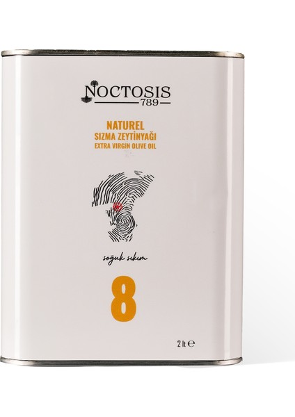 No:8 Natürel Sızma Zeytinyağı 2 lt