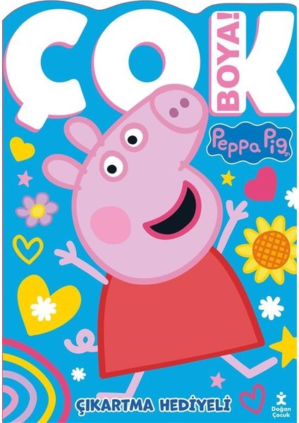 Peppa Pig / Çok Boya! Çıkartmalı Dev Boyama Kitabı