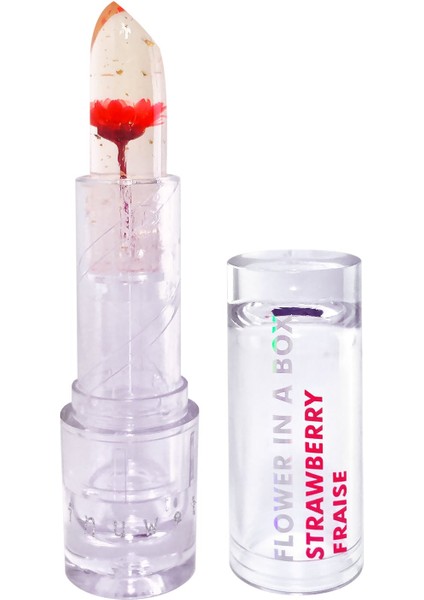 İnuwet Çiçek Detaylı Dudak Nemlendiricisi-Çilek Kokulu indirimleri