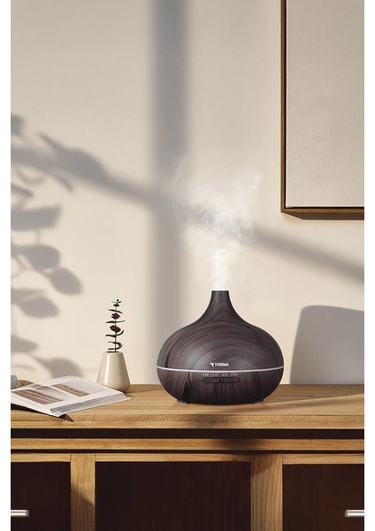 SL-168 Koyu Ahşap Humidifier Hava Nemlendirici Ledli Aroma Terapisi Dekoratif Buhar Makinesi fiyatları