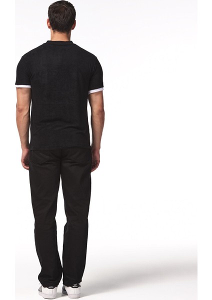 Lisanslı Yazılı Logolu Siyah T-Shirt fiyatları