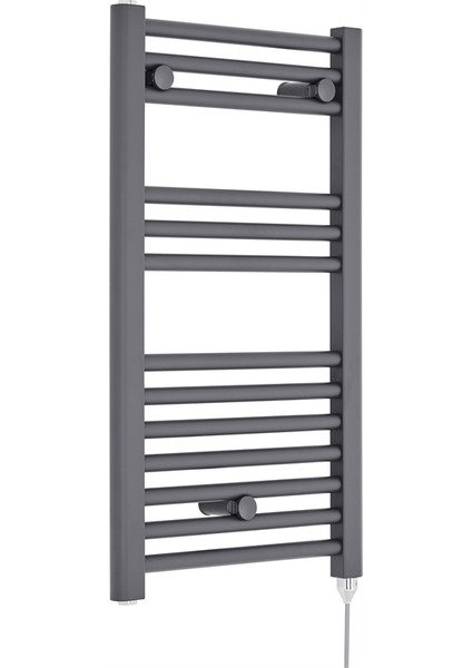 300X1000 Siyah Elektrikli-Digital Termostatlı Havlupan