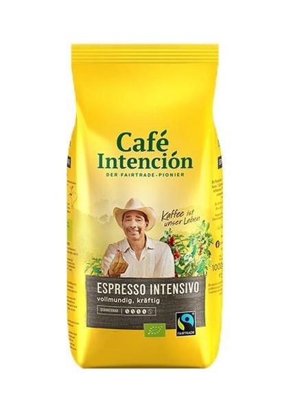 Bio Espresso Intensivo, 1000 gr Ganze Bohne