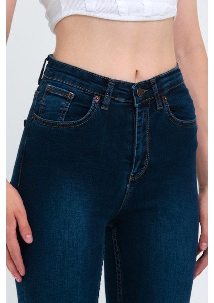 Kadın Taşlamalı Jeans modelleri