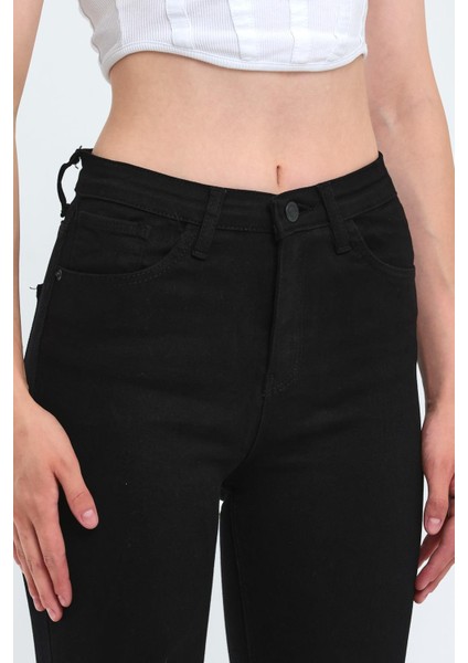 Kadın Düz Renk Jeans modelleri