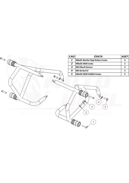 Hero Xpulse 200 Motor Koruma fiyatları