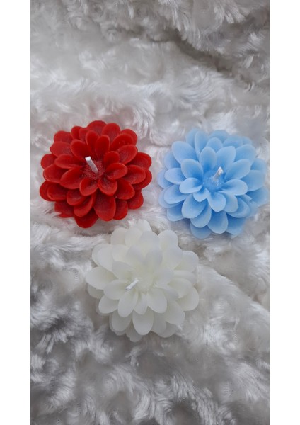 Lotus Çiçeği Dekoratif Mum Set