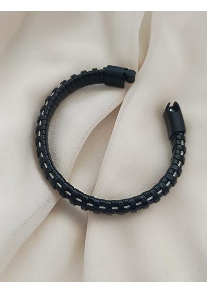 Bileklik Hakiki Deri Örgü Unisex (20.5 Cm) Boncuklu Bilezik modelleri