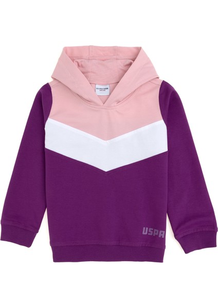 Kız Çocuk Menekşe Sweatshirt 50296288-VR037
