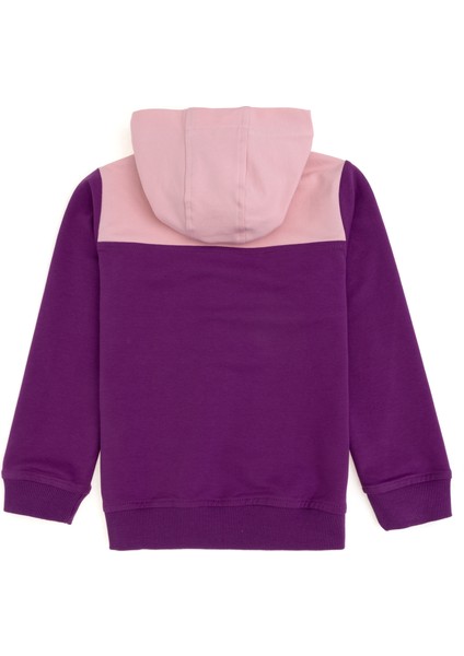 Kız Çocuk Menekşe Sweatshirt 50296288-VR037