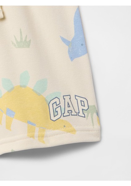 Erkek Bebek Çok Renkli Gap Logo Desenli Şort