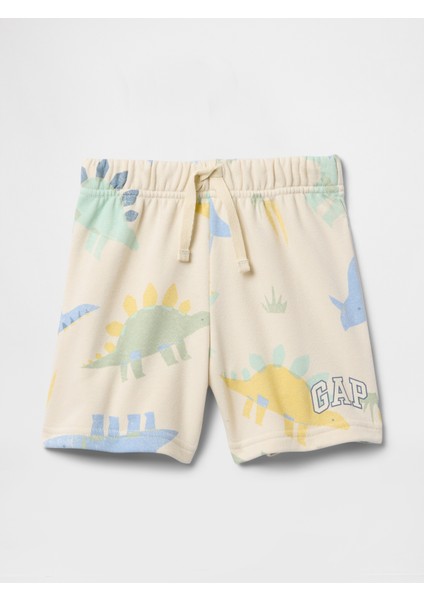 Erkek Bebek Çok Renkli Gap Logo Desenli Şort