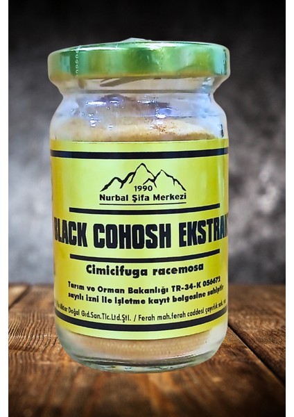 Black Cohosh Ekstrak 50 gr