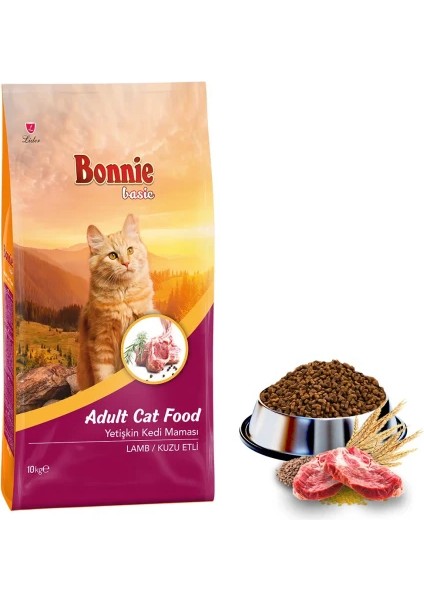 Kuzu Etli Yetişkin Kedi Maması 10 kg