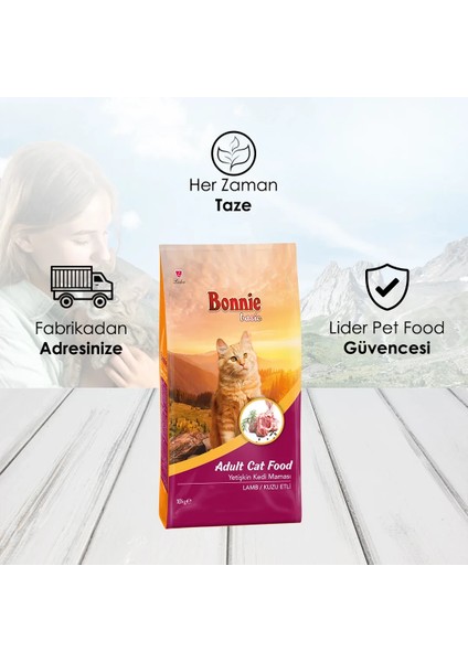 Kuzu Etli Yetişkin Kedi Maması 10 kg modelleri