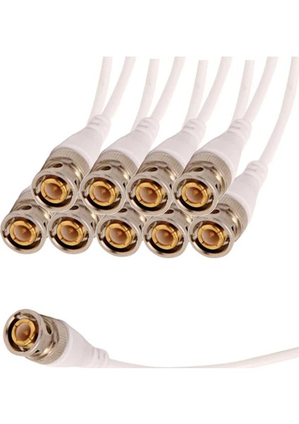 Bnc Konnektor Hazır Kablolu (10 Lu Paket) fiyatları