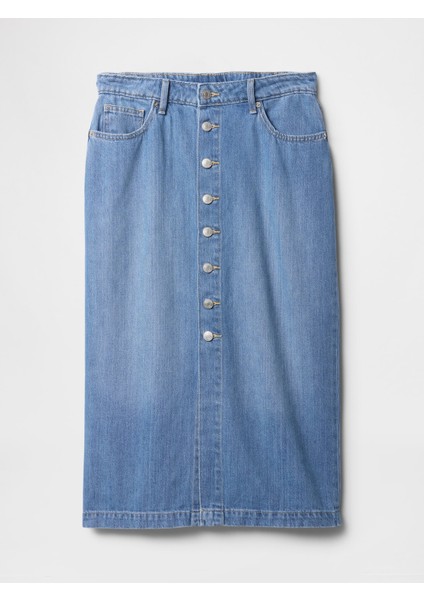 Kadın Mavi Denim Etek fiyatları