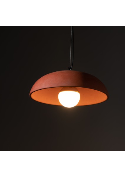 Terracotta Çanak Beton Tavan Aydınlatması Metal Tesisatlı fiyatları