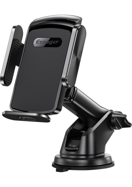 Nano Vantuzlu Teleskopik Torpido Üstü Telefon Tutucu, V Tipi Düşmez Sarsılmaz Telefon Tutucu