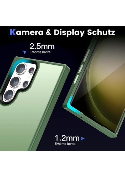 Samsung Galaxy S25 Uyumlu Kılıf Kamera Korumalı Arkası Mat Kaymaz Şeffaf Renkli Kapak modelleri