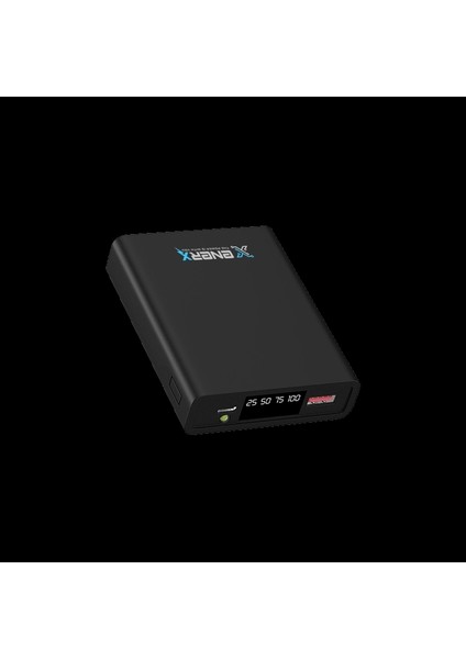 Enerx Powerbank 10000 Mah 2.1 Amper LED Göstergeli ENR-P1025DC Siyah