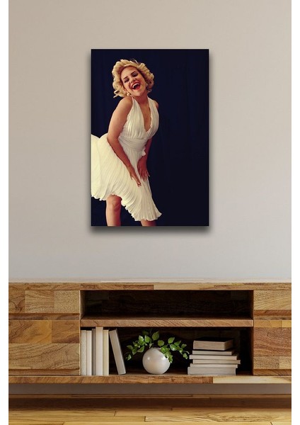 Marilyn Monroe Tasarımlı Ahşap Poster
