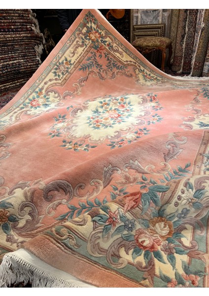 El Dokuma Kabartmalı Çin Halısıdır Ebat 315 x 245 fiyatları