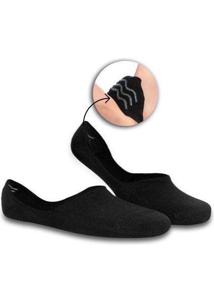 Premium 9'lu Dikişsiz Burunlu Kaydırmaz Silikon Topuklu Bambu Babet Çorap fiyatları