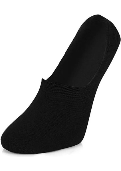 Premium 9'lu Dikişsiz Burunlu Kaydırmaz Silikon Topuklu Bambu Babet Çorap modelleri
